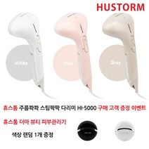 휴스톰 주름쫙쫙 스팀팍팍 핸디 스팀다리미 HI-5500, 화이트