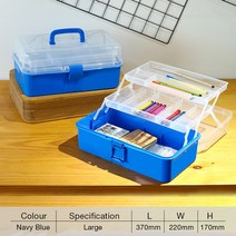 다용도 이동식 공구함 DIY 부품함 정리함 가정용 전문가용 공구박스 다기능 휴대용 플라스틱 보관함 약 상