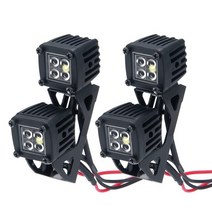 개조된 헤드 라이트 스포트라이트 자동차 상단 조명 범퍼 액시얼 SCX10 지프 트랙사스 TRX4 TRX6 1/10 RC 크롤러 자동차용, [02] A