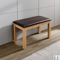 큐티하우스 코코 조립식 사이드 벤치의자, 웬지블랙