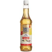 Tate and Lyle Zero Vanilla Flavoring Syrup 테이트 앤 라일 제로 바날라 시럽 25.4oz(750ml) 3팩