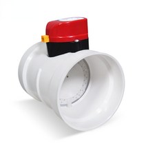 HVAC 에어 댐퍼 밸브 전동 체크 액추에이터 포함 6 인치 환기 덕트 160mm 220V, 01 AC 220V