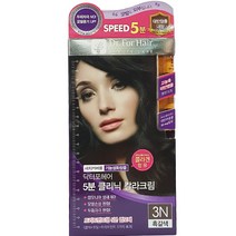 메디힐 닥터포헤어 5분 클리닉 칼라크림 3N 흑갈색, 3개, 3N흑갈색