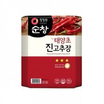 청정원 순창 태양초 진고추장14kg, 14kg, 1개