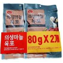 코주부 의성마늘육포 80gx2, 2개