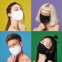 코원 에어샵 스타일 에어 필터교체 팬 마스크, (단품)전동팬유닛, 블랙