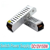 파워서플라이 12V 24V DC 전원 공급 장치 드라이버 트랜스 포 머 100-240v AC 48W 60W 72W 100W SMPS Led, 01 12V_06 72 와트_01 100-240V