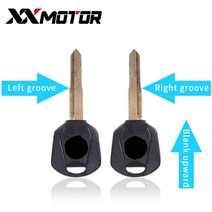 잠금장치 도난방지 오토바이 자전거 바이크 오토바이 포경 키 혼다 400 VTR250 VTE JDE -1 JDE250 Hornet, 03 12PCS Blue Right