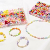 ms 민화샵 비즈공예재료 24종세트 팔찌목걸이스트랩, 1호