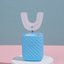 가성비어린이용 U 모양 전동 칫솔 충전식 실리콘 치과 클리너 만화 360 ° 음파, 05 2-6year toothbrush