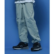 트래블 크런치 조거 팬츠 바지 민트 그레이 CRUNCH JOGGER