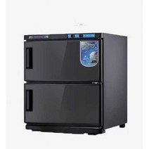 소형온장고 2단 식장 전기 업소용 캔 커피 마트 보온, 3도어 75L-백색