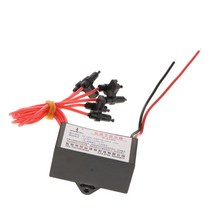 GHSHOP AC 220v 공기 이온화 장치 공기 중 음이온 발생기, 설명한대로, 검은, 플라스틱