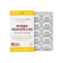 [센트럴팜] 센트럴포뮬러 메가포뮬러 프로바이오틱스300 500mg 60캡슐(2개월분) X, 상세 설명 참조, 상세 설명 참조, 상세 설명 참조