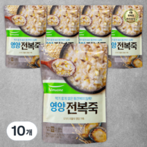 라이브잇 풀무원 영양 전복죽 450g 10개, 60개