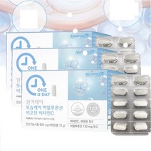 네추럴라이즈 원어데이 보습케어 히알루론산 비오틴 비타민C 800mgx90정/피부보습, 90정, 3개