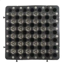 배수 보드 지붕 녹화 옥상 정원 요철 플라스틱 매트 화분 보드 정수 필터 보드 뿌리 배수 배수판 바닥배수판 배수매트 조경 베란다 꾸미기 바닥 드레인보드 야채 조경용배수판 지하 결로, 일반소재0.5mx0.5m(범프높이2.5cm)