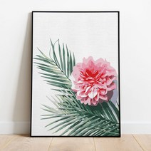 플레이어바웃 명화그리기 꽃과 아레카 캔버스페인팅 DIY, 꽃과 아레카 (MG007)