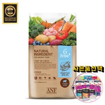 ANF 6free 플러스 인도어 웨이트케어 체중관리 1세이상 고양이사료 1.8kg, 2포이상 구매시 선택사은품증정, 2023. 09