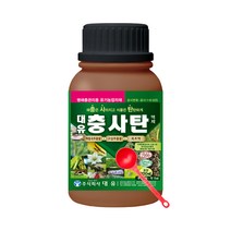 대유 충사탄 200ml 유기농 친환경 살충제 제충국 고삼추출물 목초액 종합살충제, 상세페이지 참조