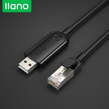 llano usb to rj45 console 케이블 직렬 어댑터 for cisco 라우터 컴퓨터 변환기 usb 케이블 이더넷 스위치, 협력사, 3m, rj45에 USB