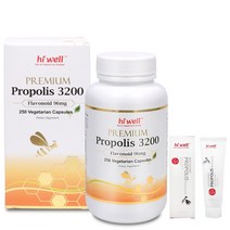 하이웰 프리미엄 프로폴리스 3200mg 250캡슐