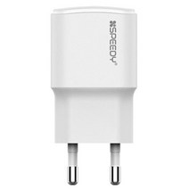 USB 2포트 가정용 충전기 분리형 S20 C핀 씨핀 스마트폰 핸드폰 노트8 C형고속 C타입 안드로이드 아답타 어댑터 시핀 여행용 휴대용, 1개, 화이트
