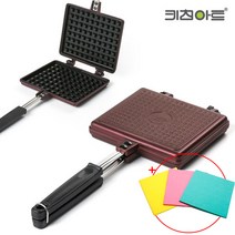 키친아트 티타늄코팅 금상첨화 인덕션 와플팬 토스트팬 와플기 +주방행주증정