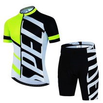 바이크웨어 사이클링 저지 세트 2023 자전거 남성용 의류 여름 반팔 MTB 바이크 슈트, Asian Size - M