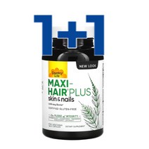(1 1) 총 2개월분 맥시헤어 플러스 5000mcg 120정 비오틴 베지캡슐 컨트리라이프 약들약 고약사 maxi-hair plus biotin