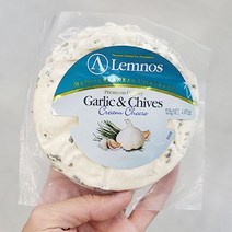 램노스 과일치즈 (갈릭_차이브) 125G X 1개, 아이스박스포장