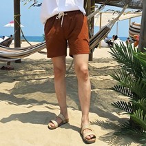 토모나리 토모나리 워셔 밴딩 반바지