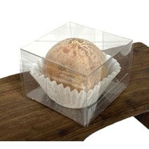 투명페트박스/곶감단지(1구) / 5.8x5.8x4.2cm 10개 // 곶감낱개포장