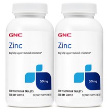 GNC 아연 50mg 250정 2개 (총2개)