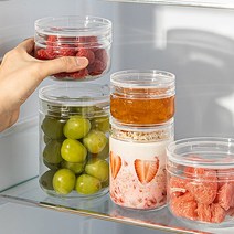 셀러메이트 원형유리 밀폐용기 1P, 800ml-L2