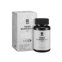 더작 WCS/NCS 어골칼슘 엠디케이(M.D.K) 마그네슘/비타민D/비타민K/칼슘/아연/망간, 1개