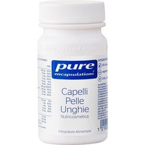 Pure Encapsulations 순수 캡슐화 - 모발 피부 및 손톱 - 비타민 C 구리 및 Q10-30 캡슐, 2개