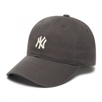 MLB 루키 언스트럭쳐 볼캡 NY Charcoal Grey