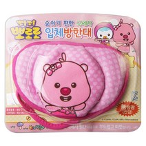 뽀로로 숨쉬기 편한 극세사 입체방한대-유아용(분홍 루피), 1개