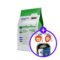 청담 닥터스랩 강아지 사료 조인트&웨이트 관절건강 체중감소 저알러지 2kg [시저 + 치즈춥스 사은품 2종 증정]