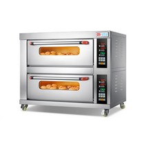 업소용 데크오븐 제빵 오븐기 제과제빵 전기오븐 홈베이킹, 1판, 디지털식 더블데크