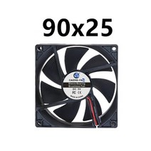 브러시리스 모터 냉각 팬 저소음 40MM 120MM 2 핀, 12 9025_01 5V