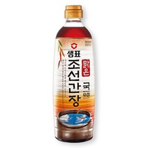 샘표 맑은 조선간장, 500ml, 3개