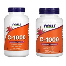 나우푸드 비타민C 1000mg 250정 / 100정, 비타민C 1000mg 100정