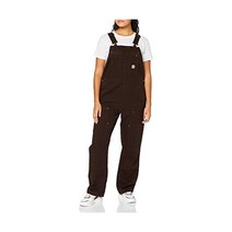 Carhartt 칼하트 여성용 크로포드 더블 프론트 빕 오버올 멜빵 바지 작업복