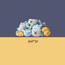 미니 인형 뽑기 기계 어린이용 DIY 인형 뽑기 기계 장난감 크레인 기계 동전 작동 게임 플레이 대형 게, 06 dolls