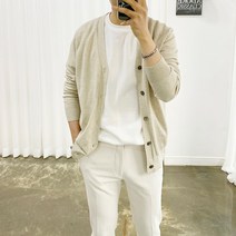 아도르클래식 6컬러 캐시미어 긴팔 니트 가디건