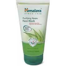 Himalaya Purifying Neem Face Wash Neem 및 심황 함유 가끔 여드름 5.07 oz (150 ml), 1, 150ml