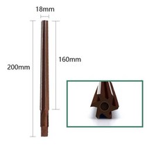 1 Pc Hand Reamer 1:50 Conical Degree Sharp Manual Pin Taper Shank 12 14 16 18 20mm Power Tools Drill, 01 CHINA, 05 20MM