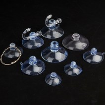 행거형흡착판 흡착판 흡착패드 압축고무 큐방 흡착고무 진공판 압착고무 흡판 빨판 흡착식판 흡착고리 투명흡착판 강력, 32mm (10P)